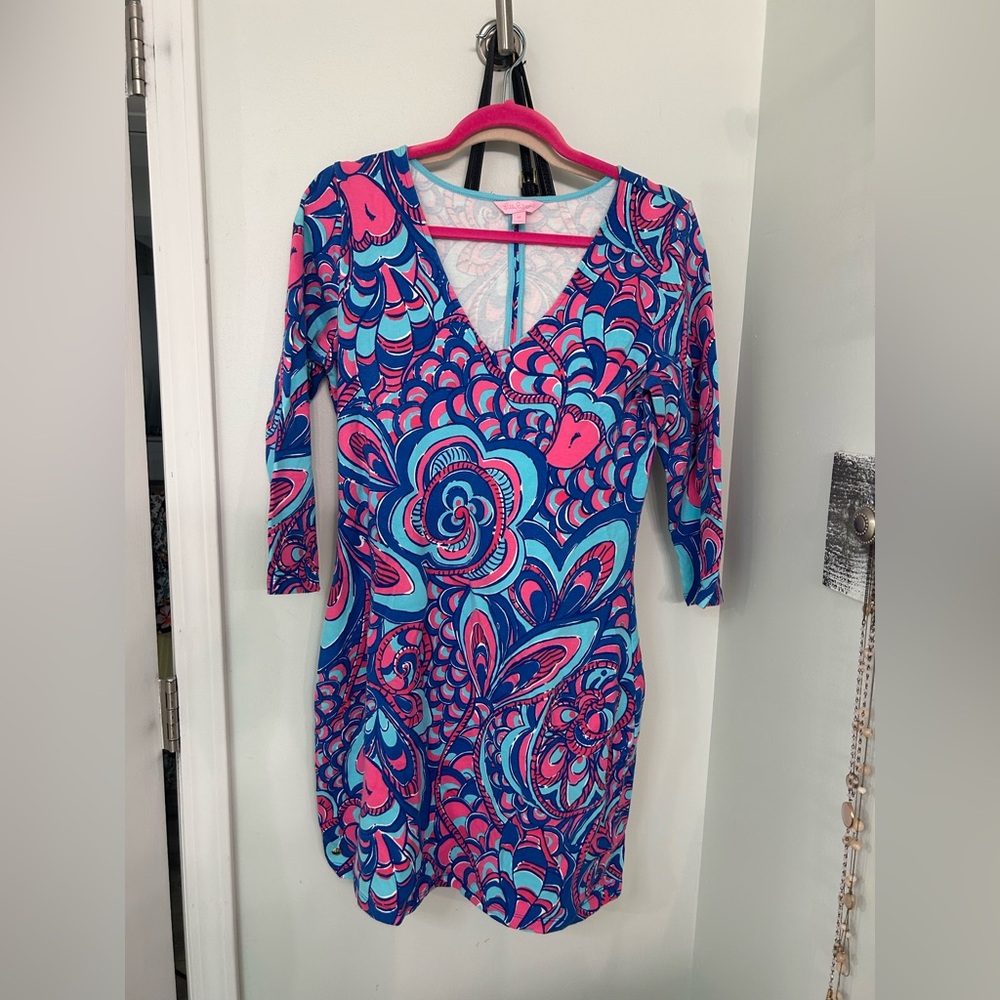 Lilly Pulitzer Pastel Floral Dress